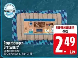 Edeka Spitzenqualität regensburger bratwurst Angebot