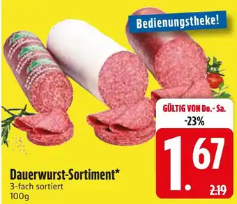 Edeka Dauerwurst-sortiment Angebot