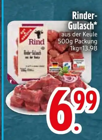 Edeka Rind rinder-gulasch Angebot