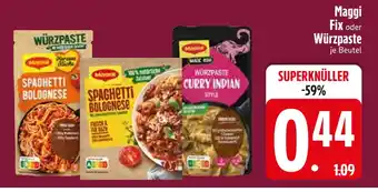 Edeka Maggi fix oder würzpaste Angebot