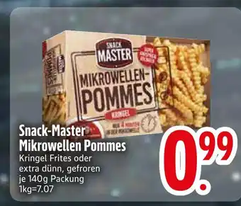 Edeka Snack-master kringle frites oder extra dünn Angebot