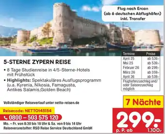 Netto Marken-Discount 5-sterne zypern reise Angebot