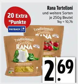 Edeka Rana tortelloni und weitere sorten Angebot