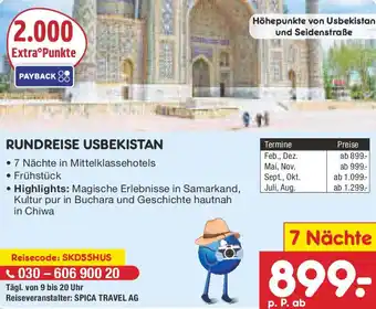 Netto Marken-Discount Rundreise usbekistan Angebot