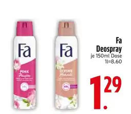 Edeka Fa pink passion oder divine moments Angebot