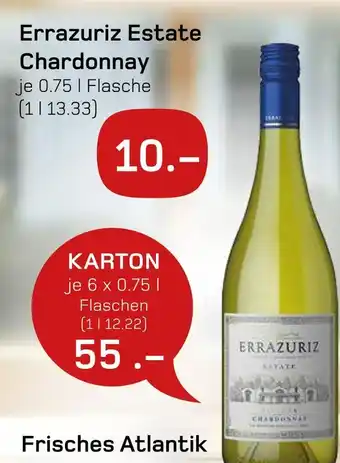 boni Center Errazuriz estate chardonnay Angebot