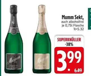 Edeka Mumm mumm sekt Angebot