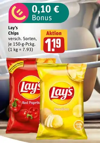 boni Center Lay's chips Angebot