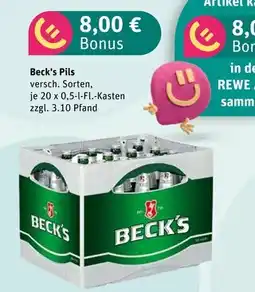 boni Center Beck's pils Angebot