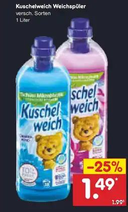 Netto Marken-Discount Kuschelweich Weichspüler Angebot