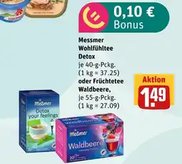 akzenta Messmer wohlfühltee detox oder früchtetee waldbeere Angebot