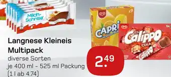 akzenta Langnese kleineis multipack Angebot