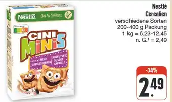 nah & gut Nestlé cerealien Angebot