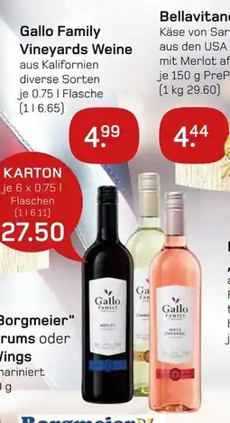 akzenta Gallo family vineyards weine Angebot