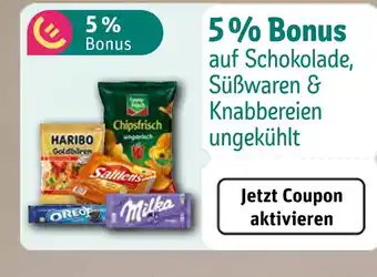 boni Center 5 % bonus Angebot