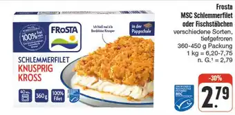 nah & gut Frosta msc schlemmerfilet oder fischstäbchen Angebot