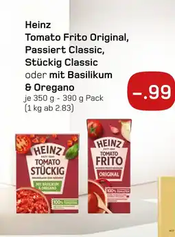 boni Center Heinz tomato frito original, passiert classic, stückig classic oder mit basilikum & oregano Angebot