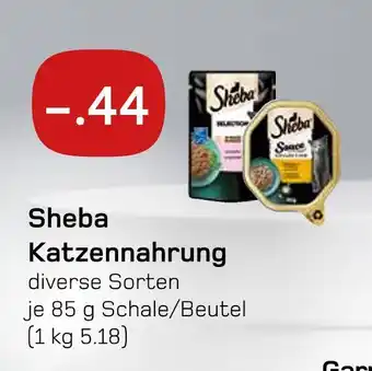 akzenta Sheba katzennahrung Angebot