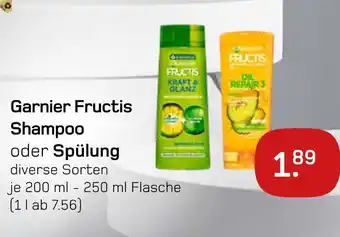 akzenta Garnier fructis shampoo oder spülung Angebot