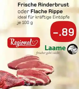 akzenta Laame frische rinderbrust oder flache rippe Angebot