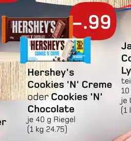 boni Center Hershey's cookies 'n' creme oder cookies 'n' chocolate Angebot