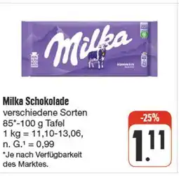 nah & gut Milka schokolade Angebot