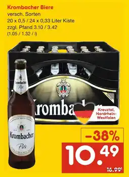 Netto Marken-Discount Krombacher krombacher biere Angebot