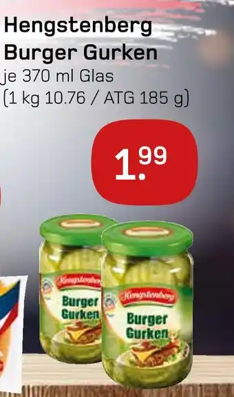 boni Center Hengstenberg burger gurken Angebot