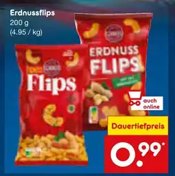 Netto Marken-Discount Gut & günstig erdnussflips Angebot