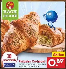 Netto Marken-Discount Back stube pistazien croissant Angebot