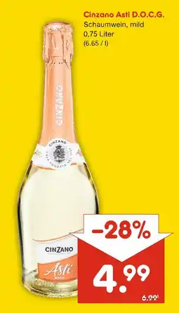 Netto Marken-Discount Cinzano asti d.o.c.g Angebot