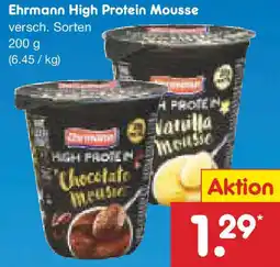 Netto Marken-Discount Ehrmann High Protein Mousse Angebot