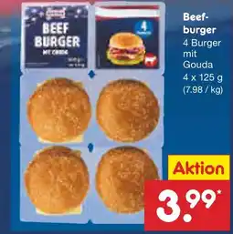 Netto Marken-Discount Gut & günstig beefburger Angebot