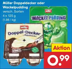 Netto Marken-Discount Müller Doppeldecker oder Wackelpudding Angebot