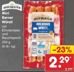 Netto Marken-Discount Mini Berner Würstl Angebot