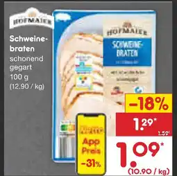 Netto Marken-Discount Hofmaier schweinebraten Angebot