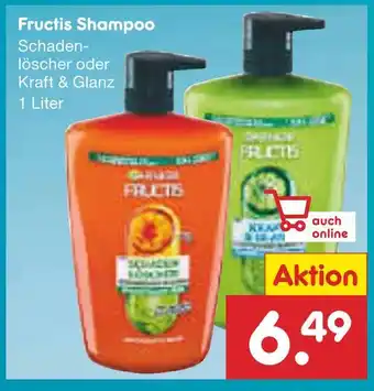 Netto Marken-Discount Fructis schadenlöscher oder kraft & glanz Angebot