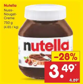 Netto Marken-Discount Nutella nuss-nougat-creme Angebot