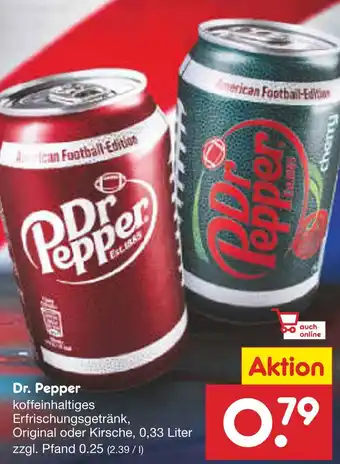 Netto Marken-Discount Dr. pepper dr. pepper Angebot