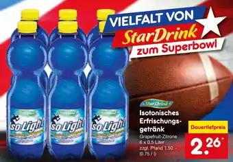 Netto Marken-Discount Stardrink so light Angebot