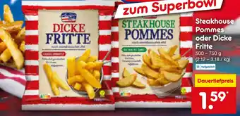 Netto Marken-Discount Steakhouse pommes oder dicke fritte Angebot