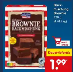 Netto Marken-Discount Betty crocker backmischung brownie Angebot