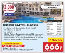 Netto Marken-Discount Netto-reisen flugreise ägypten – el gouna Angebot