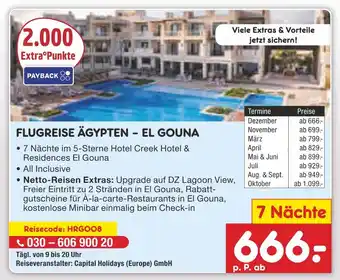 Netto Marken-Discount Netto-reisen flugreise ägypten – el gouna Angebot