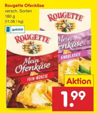 Netto Marken-Discount Rougette mein ofenkäse fein-würzig oder knoblauch Angebot