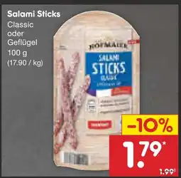 Netto Marken-Discount Rothmaier salami sticks Angebot