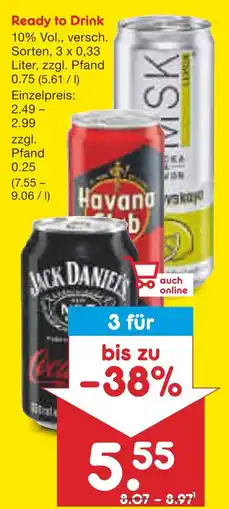 Netto Marken-Discount Ready to drink ready to drink Angebot