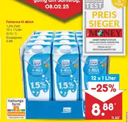 Netto Marken-Discount Fettarme h-milch Angebot