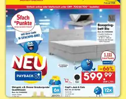 Netto Marken-Discount Rio boxspringbett Angebot