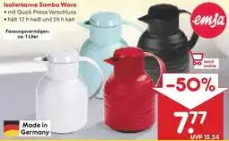 Netto Marken-Discount Isolierkanne Samba Wave emsa Angebot